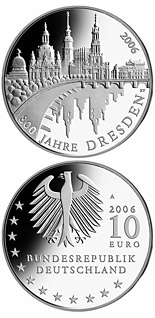 10 euro coin 800 Jahre Dresden | Germany 2006