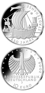 10 euro coin 650 Jahre Städtehanse | Germany 2006