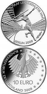 10 euro coin Leichtathletik-WM in Berlin | Germany 2009