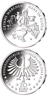 20 euro coin Hans in Luck | Germany 2023