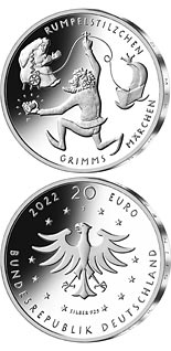 20 euro coin Rumpelstiltskin | Germany 2022