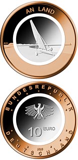 10 euro coin On the Land | Germany 2020