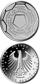 20 euro coin The 2020 UEFA European Football Championship | Germany 2020