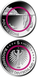 5 euro coin Polar Zone | Germany 2021