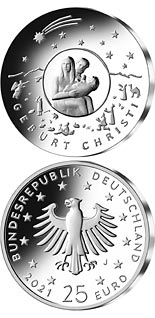 25 euro coin Christmas | Germany 2021