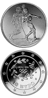 10 euro coin XXVIII. Summer Olympics 2004 in Athens - Handball | Greece 2004