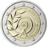 2 euro coin The Special Olympics World Summer Games — Athens 2011  | Greece 2011