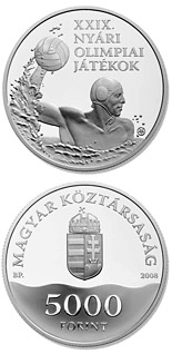 5000 forint coin XXIX. Summer Olympic Games | Hungary 2008