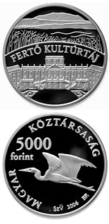 5000 forint coin Fertő Cultural Landscape | Hungary 2006