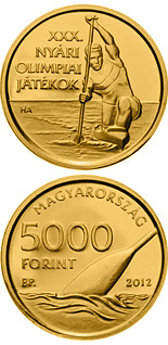 5000 forint coin XXX. Summer Olympic Games | Hungary 2012