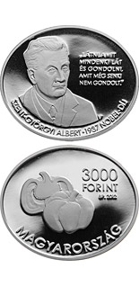 3000 forint coin Albert Szent-Györgyi | Hungary 2012