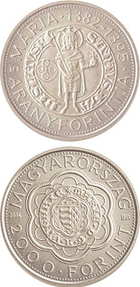 2000 forint coin The Gold Florin of Mary (1382-1395) | Hungary 2014