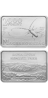 2000 forint coin Danube-Ipoly National Park  | Hungary 2015