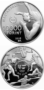 10000 forint coin XXXI. Summer Olympic Games | Hungary 2016
