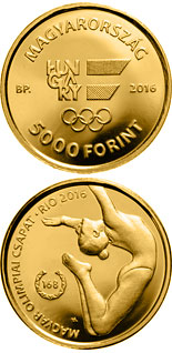 5000 forint coin XXXI. Summer Olympic Games | Hungary 2016