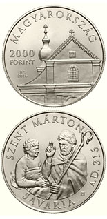 2000 forint coin Saint Martin | Hungary 2016