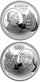 20000 forint coin 150th Anniversary of the Austro-Hungarian Compromise of 1867 | Hungary 2017