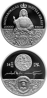 20000 forint coin King Matthias Memorial Year | Hungary 2018