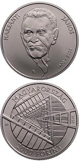 2000 forint coin 100th Anniversary of the Birth of János Harsányi | Hungary 2020