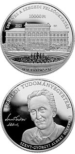 10000 forint coin 100 years of the foundation of the University of Szeged | Hungary 2021