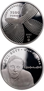 7500 forint coin Raoul Bott | Hungary 2023