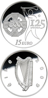 15 euro coin 125 Years of the GAA | Ireland 2009