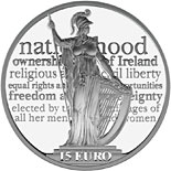 15 euro coin 100th anniversary of the Proclamation of the Irish Republic | Ireland 2016