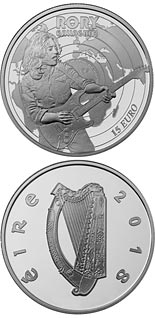 15 euro coin Modern Irish Musicians - Rory Gallagher | Ireland 2018