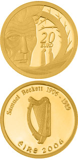 20 euro coin Samuel Beckett Birth 100th Anniversary | Ireland 2006