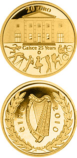 20 euro coin 25th anniversary of Gaisce/The President's Award | Ireland 2010