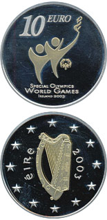 10 euro coin Special Olympics World Summer Games | Ireland 2003