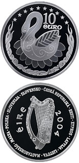 10 euro coin European Union Accession | Ireland 2004