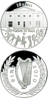 10  coin 25th anniversary of Gaisce/The President's Award | Ireland 2010