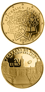 20 euro coin 50 Years Treaty of Rome | Italy 2007