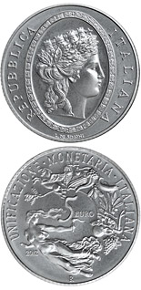 5 euro coin 150th Anniversary of the Italian Lira | Italy 2012