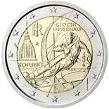 2 euro coin Winter Olympics in Turin 2006 | Italy 2006