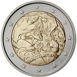 2 euro coin 60th Anniversary of the Universal Declaration of Human Rights | Italy 2008
