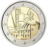2 euro coin 200th Anniversary of birth of Louis Braille | Italy 2009