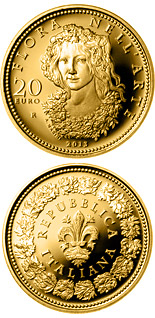 20 euro coin Flora in the Art: The Renaissance | Italy 2013