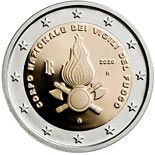 2 euro coin The Vigili del Fuoco - National Firefighters Corps | Italy 2020