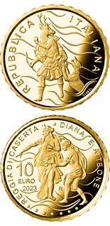 10 euro coin Fountain of Diana and Actaeon | Italy 2023