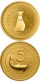 50 euro coin The re-edition of the Lira | Italy 2023