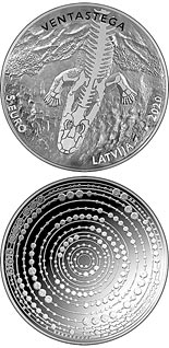 5 euro coin Ventastega | Latvia 2020