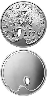 10 litas coin Fine art  | Lithuania 2012