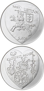 1.5 euro coin Kaziukas Fair | Lithuania 2017