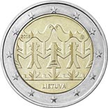 2 euro coin Lithuanian Song and Dance Celebration | Lithuania 2018