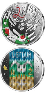 5 euro coin Zuikis Puikis | Lithuania 2022