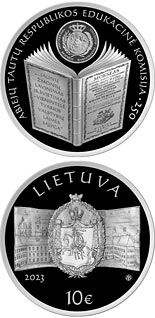 10 euro coin 250th Anniversary of the Educational Commission of the Commonwealth of the Two Nations | Lithuania 2023