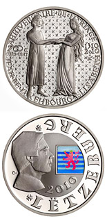 700 eurocents coin 700th Anniversary Of The Wedding Of John Of Luxembourg With Elisabeth Of Bohemia | Luxembourg 2010