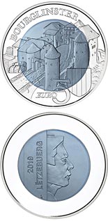 5 euro coin Bourglinster Castle | Luxembourg 2019